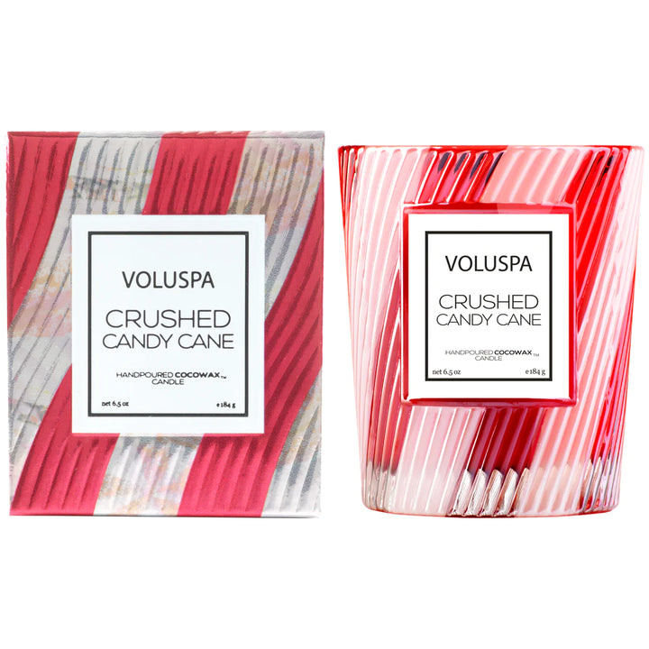 Voluspa Crushed Candy Cane Candle