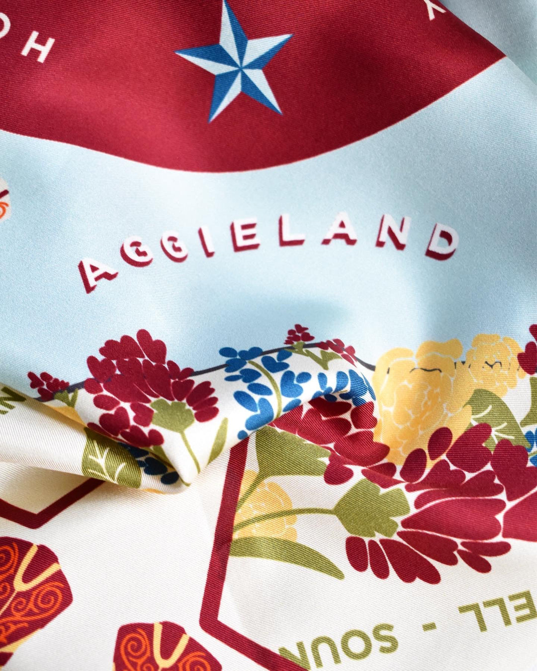 Saturday Silks Texas A&M Aggies Saturday Scarf