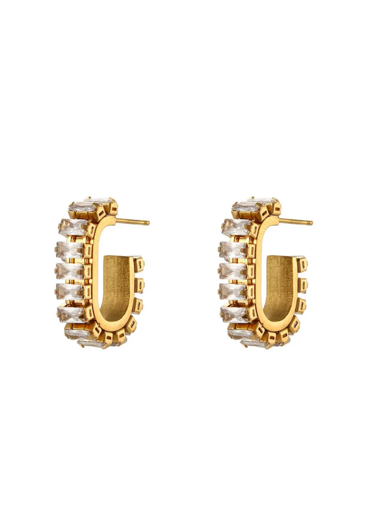 Baguette Earring