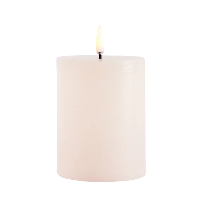 Uyuni Lighting Ivory LED Pillar Candle