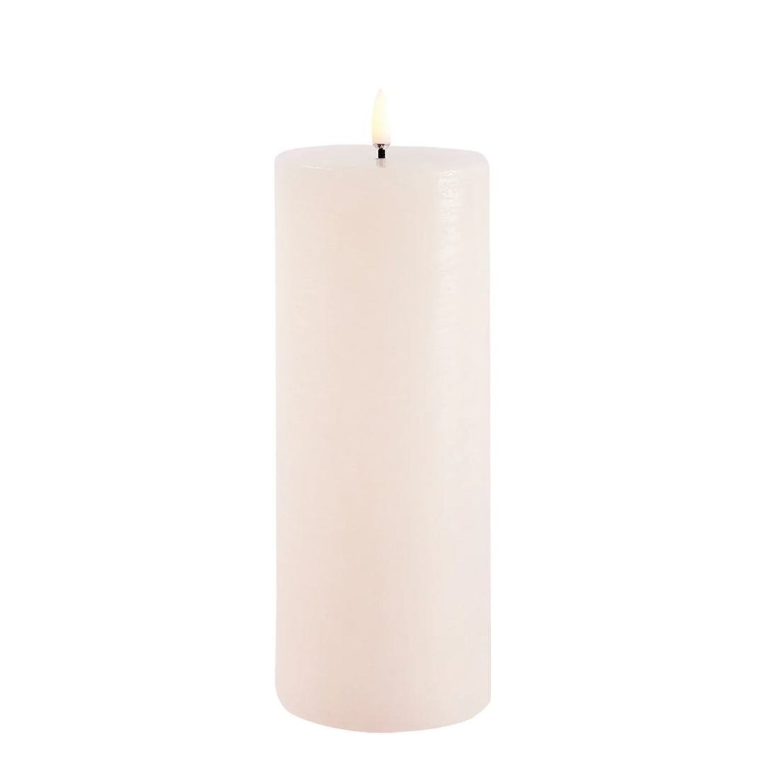 Uyuni Lighting Ivory LED Pillar Candle