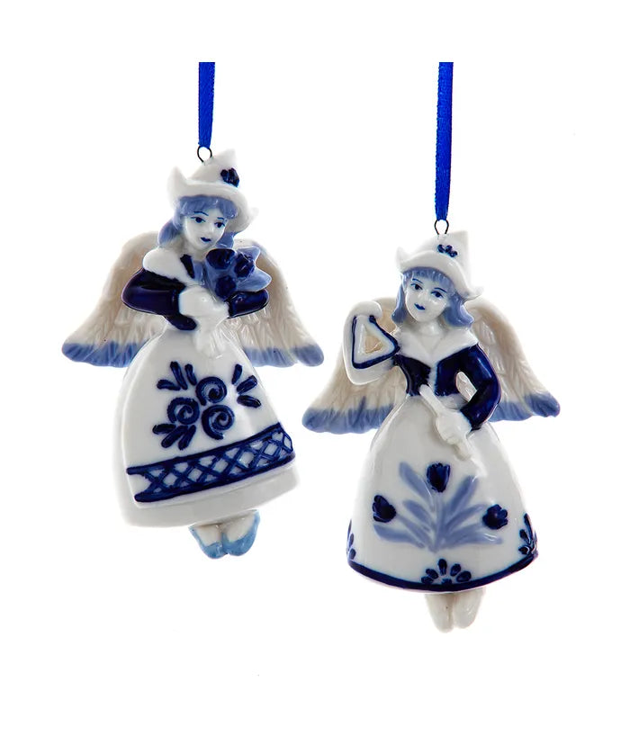 Kurt Adler Porcelain Angel Ornament