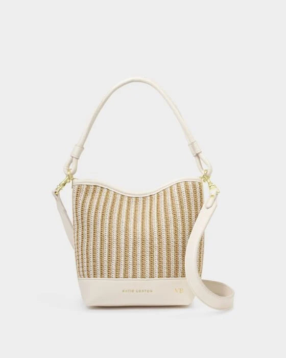 Katie Loxton Sorrento Raffia Bucket Bag