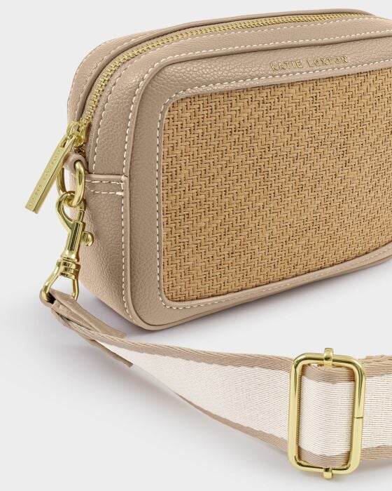 Katie Loxton Avery Raffia Small Crossbody Bag