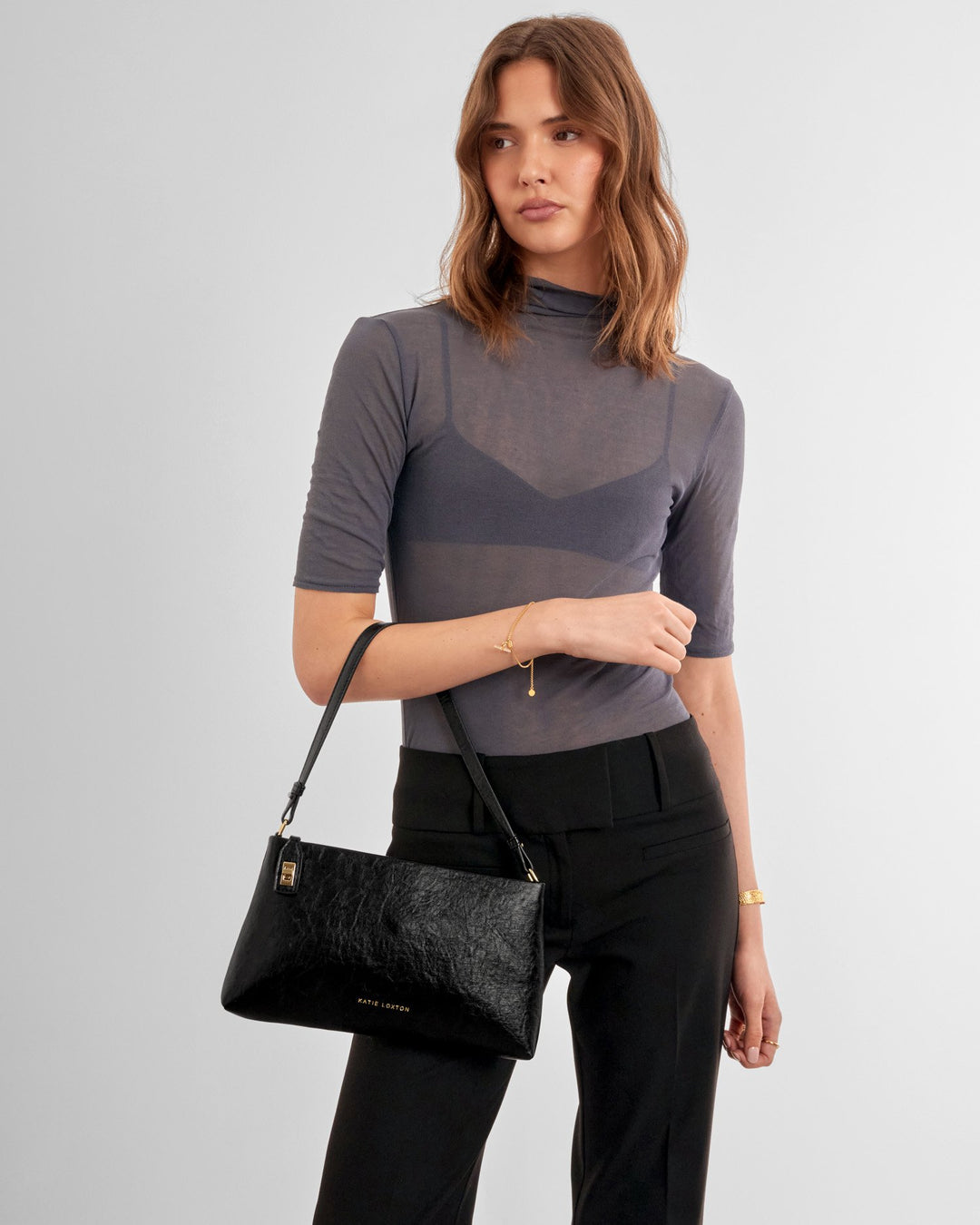 Katie Loxton Orin Twist Lock Small Shoulder Bag