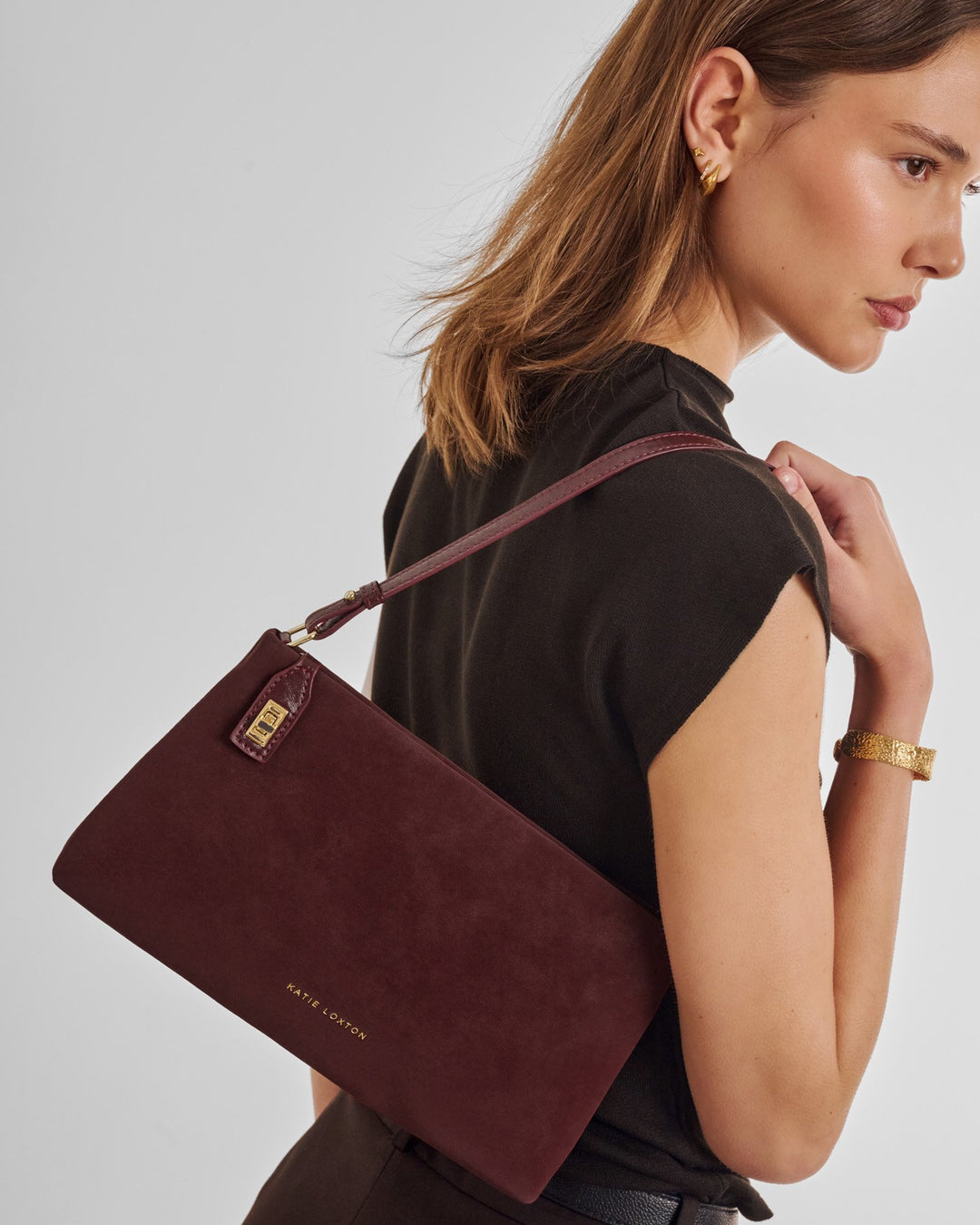 Katie Loxton Orin Twist Lock Small Shoulder Bag