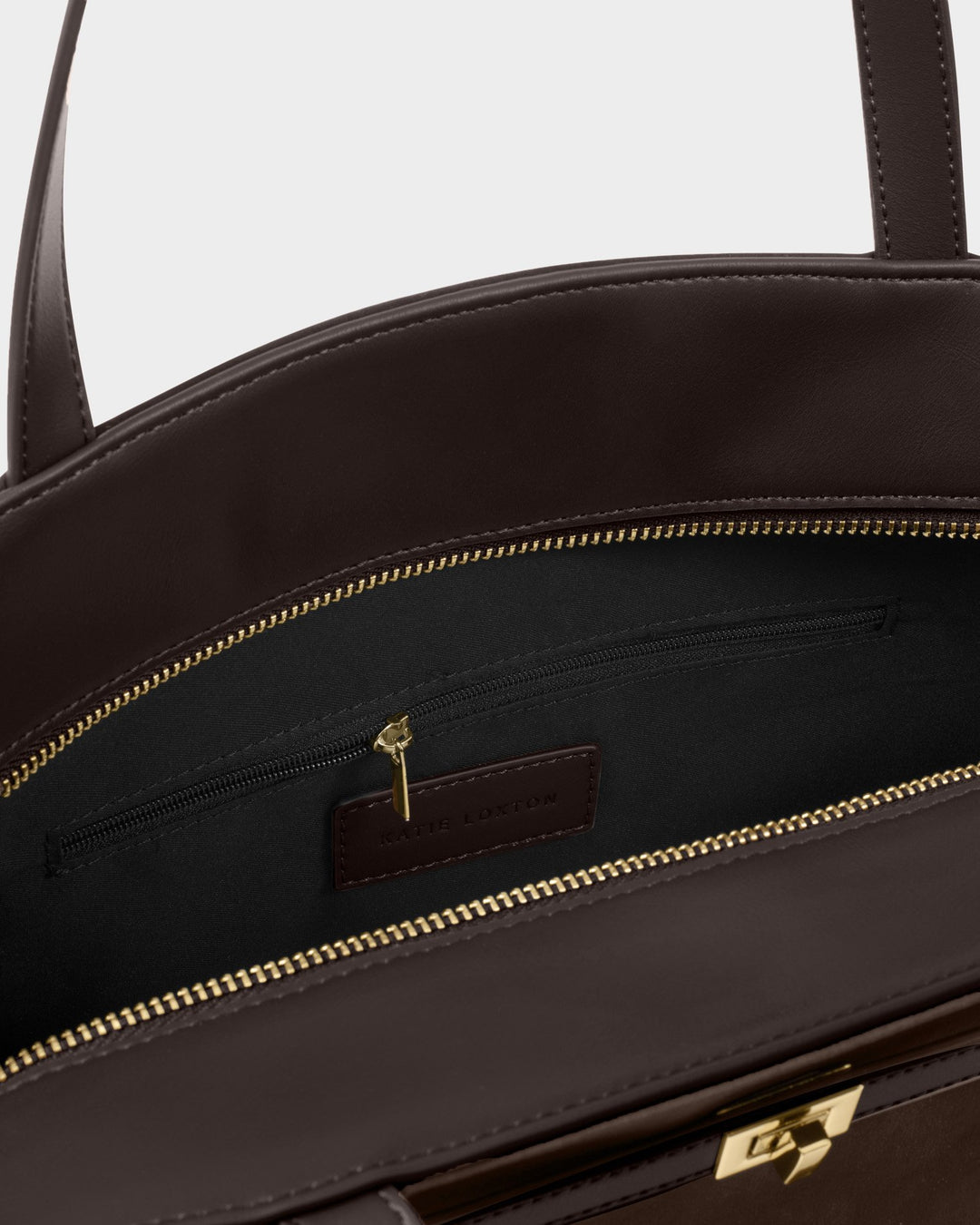 Katie Loxton Bitter Chocolate Orin Suedette Tote Bag