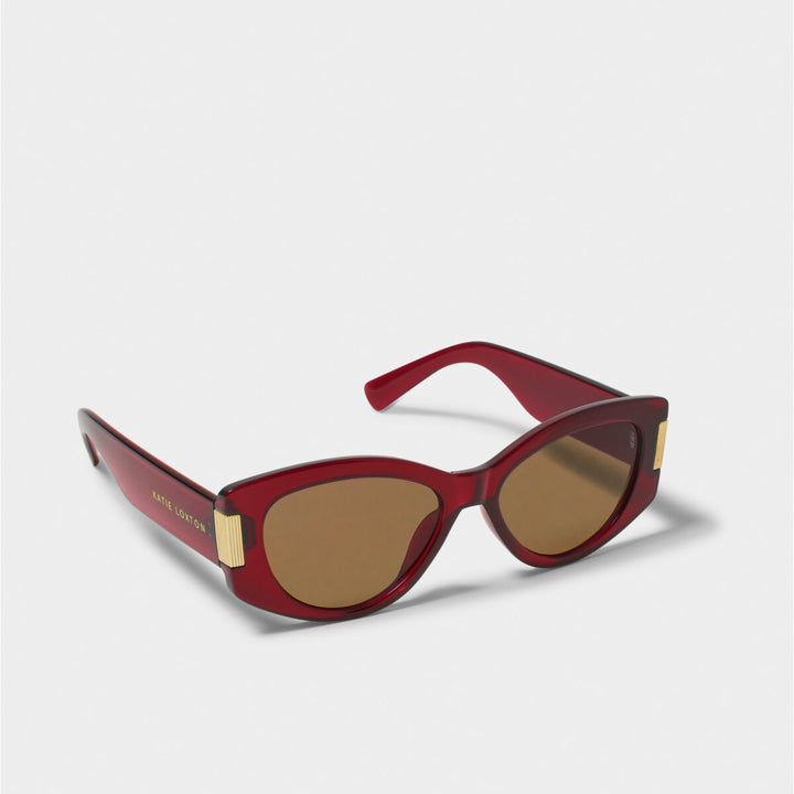 Katie Loxton Rimini Sunglasses Deep Red