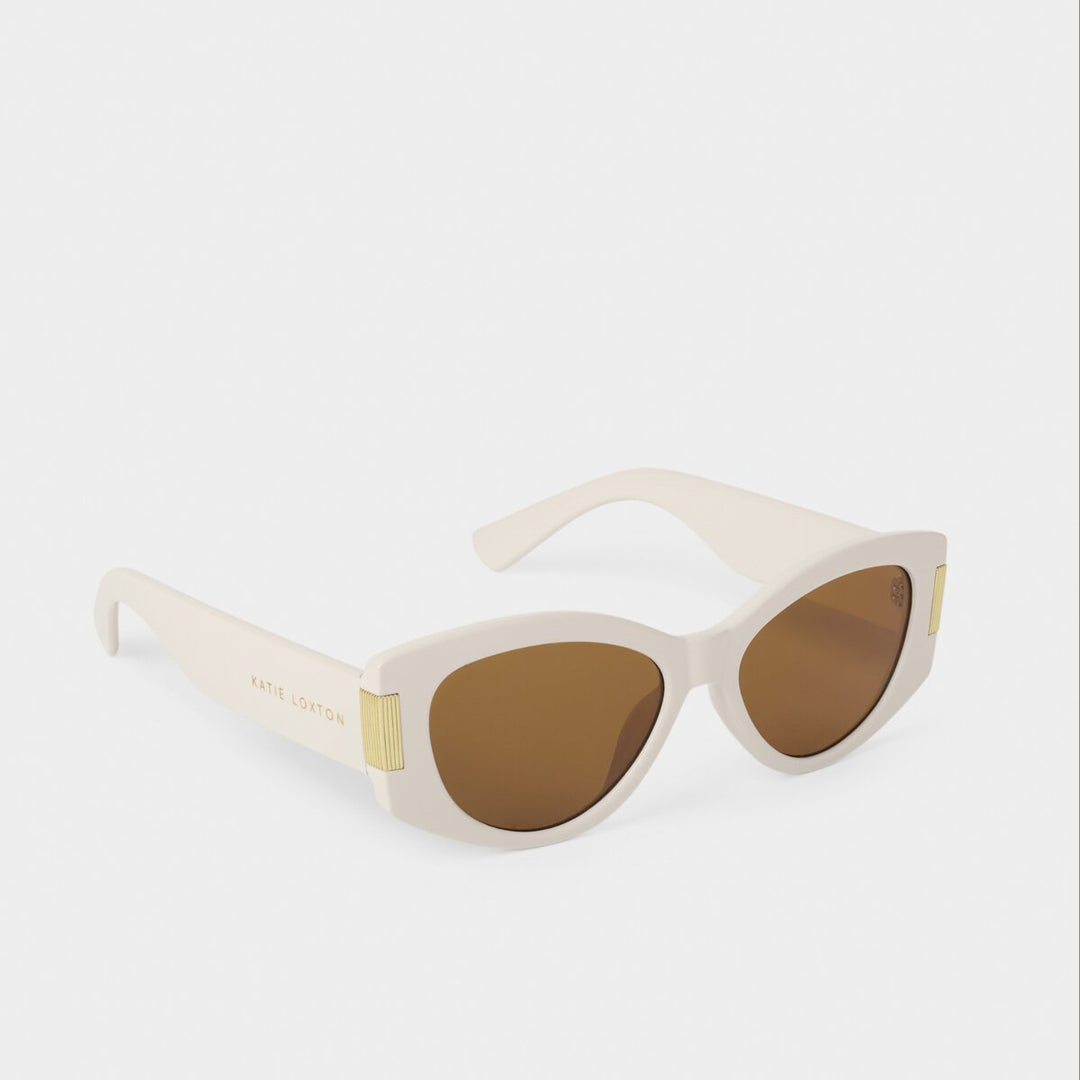 Katie Loxton Rimini Sunglasses Off White
