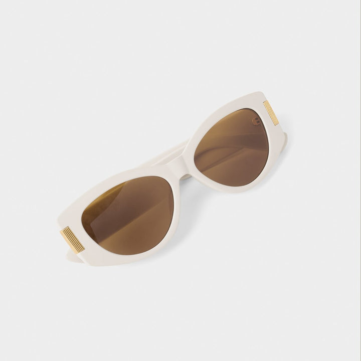 Katie Loxton Rimini Sunglasses Off White