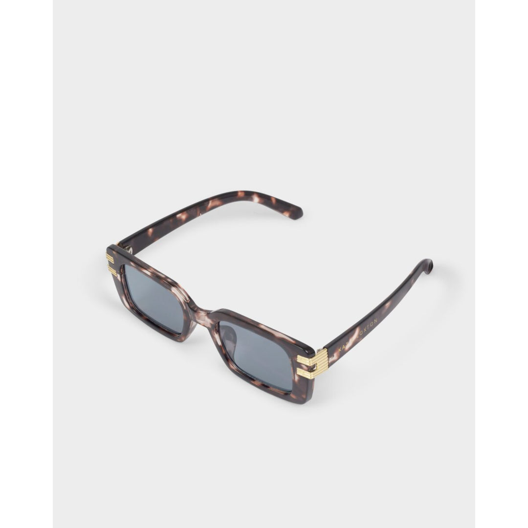 Katie Loxton Malibu Rectangle Sunglasses Tortoiseshell
