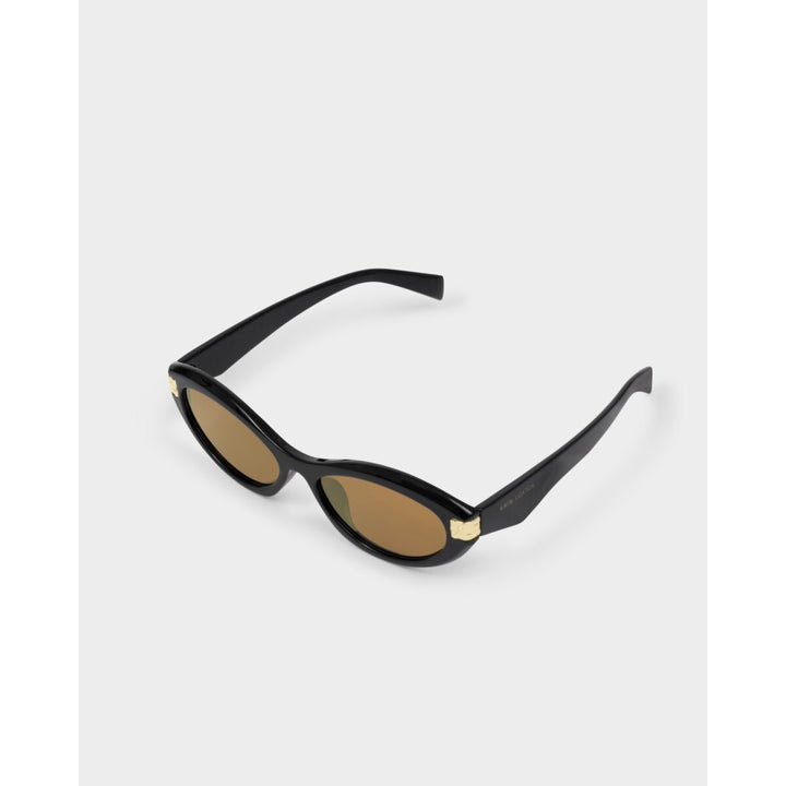 Katie Loxton- Bordeaux Slim Oval Sunglasses Black