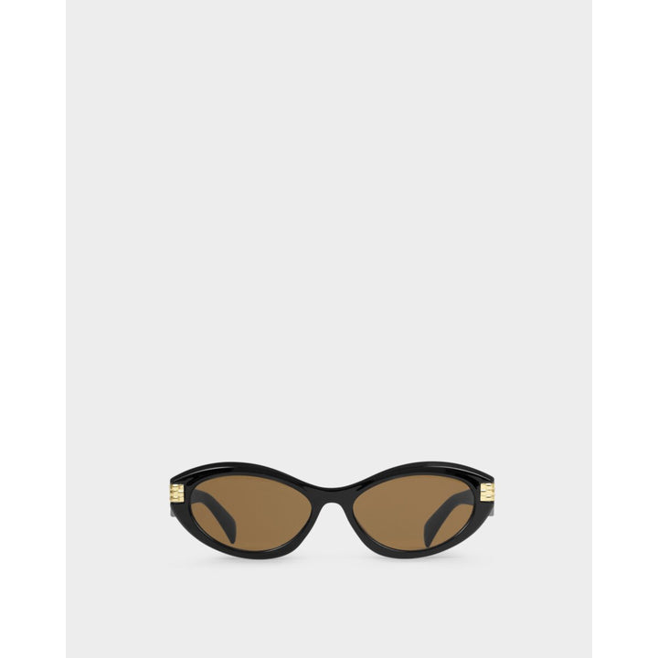 Katie Loxton- Bordeaux Slim Oval Sunglasses Black