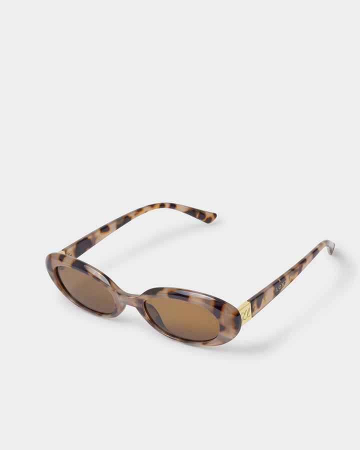 Katie Loxton Tortoiseshell Nissi Slim Oval Sunglasses