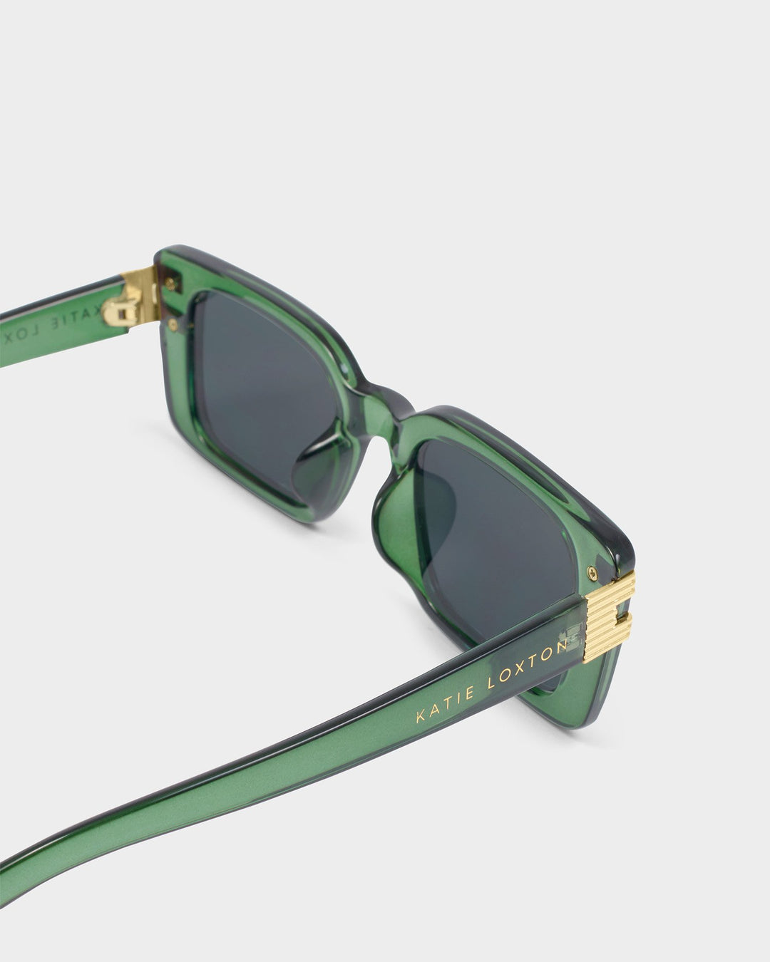 Katie Loxton Green Malibu Rectangle Sunglasses