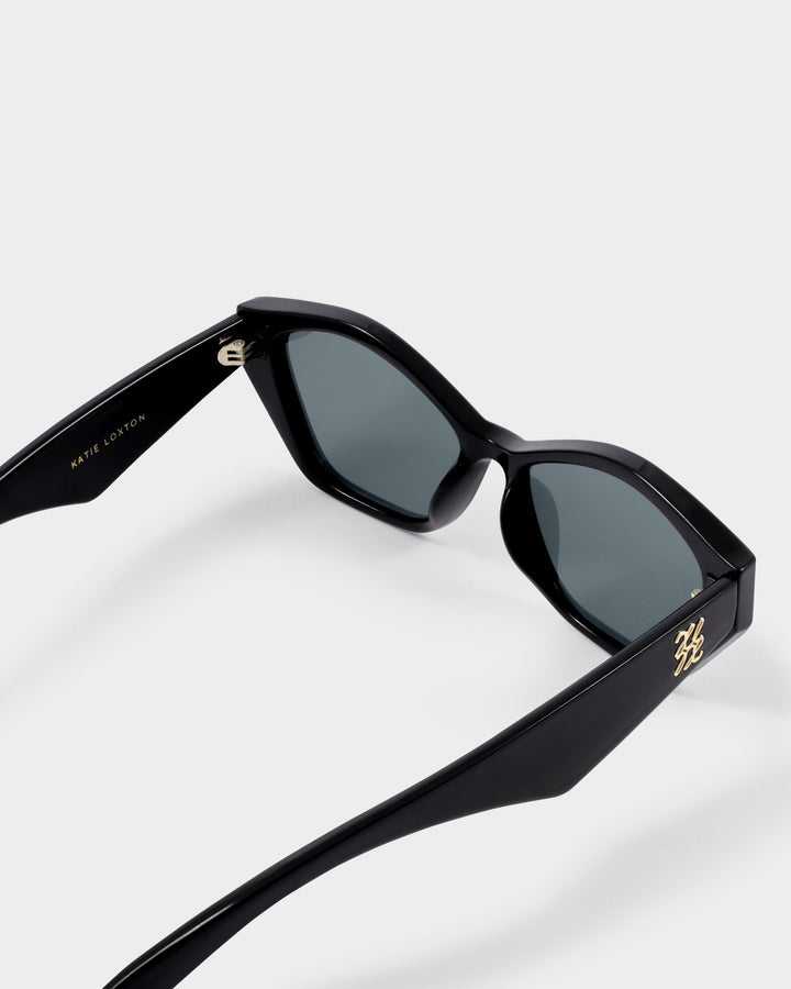 Katie Loxton Black Lindos Hexagon Sunglasses