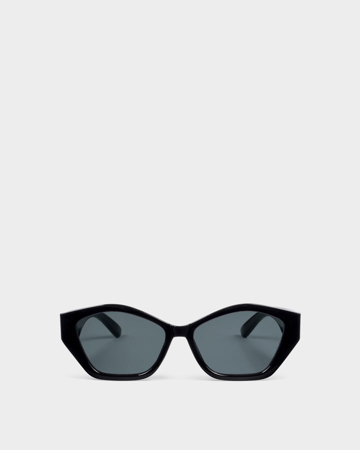 Katie Loxton Black Lindos Hexagon Sunglasses