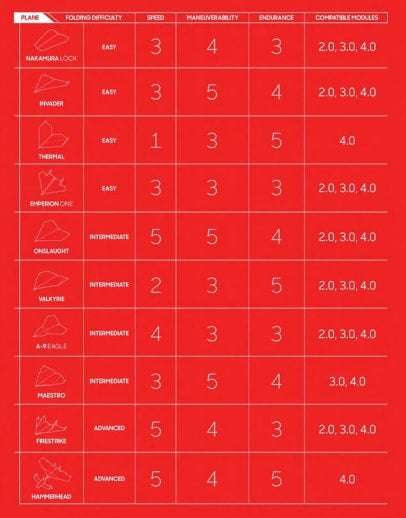 Powerup Paper Airplane Book