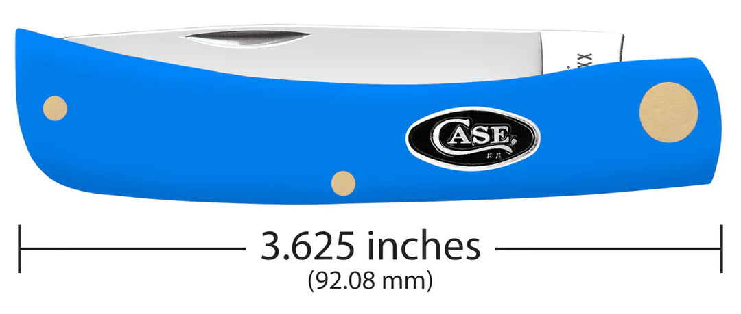 Case Knives Smooth Light Blue Synthetic Sod Buster® Jr