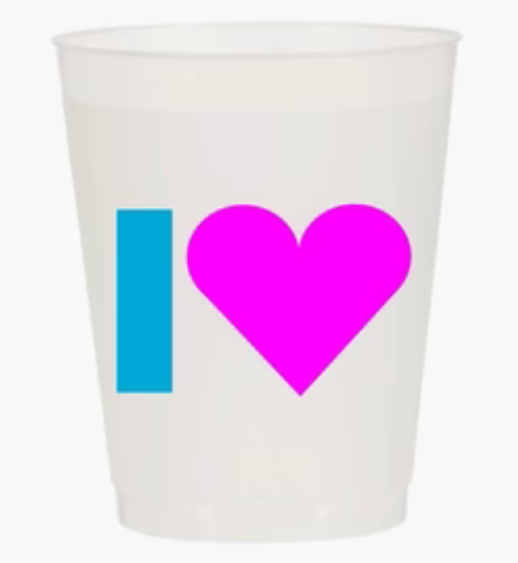 “I 💙 MAHJ” Frost Flex Cups