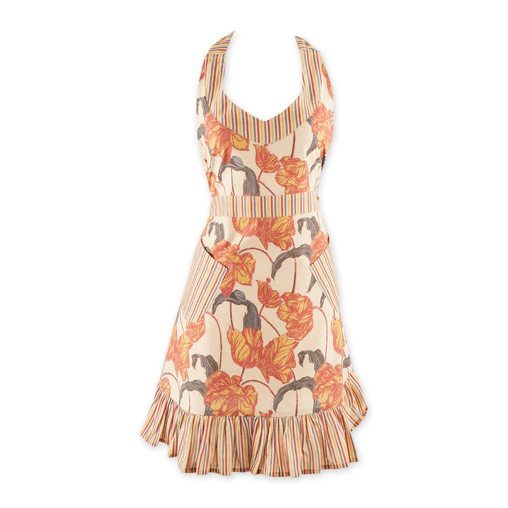 Retro Tulips Apron