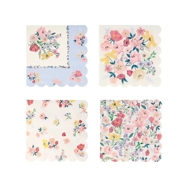 Meri Meri English Garden Large Paper Napkins