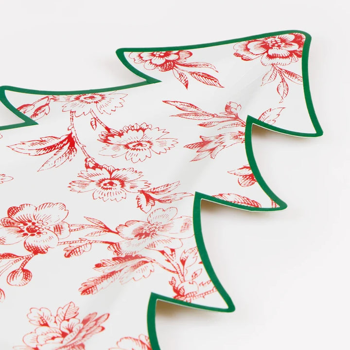 Meri Meri Toile De Jouy Tree Paper Plates