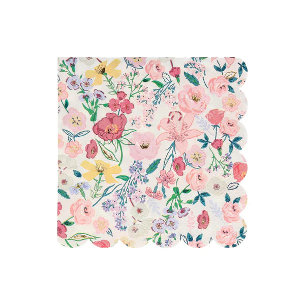 Meri Meri English Garden Large Paper Napkins
