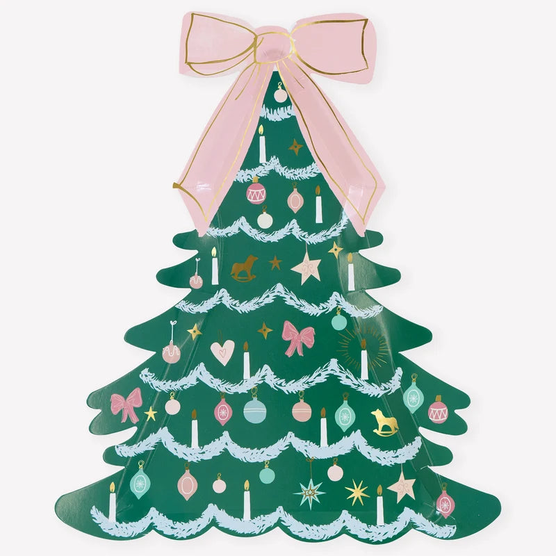 Meri Meri x New York City Ballet Tree Shaped Paper Plates