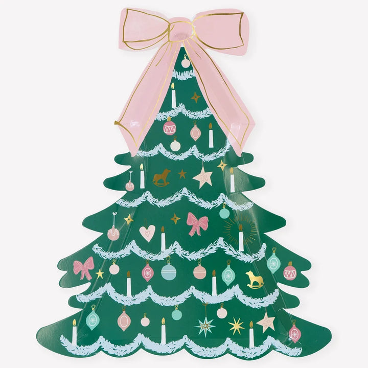 Meri Meri x New York City Ballet Tree Shaped Paper Plates