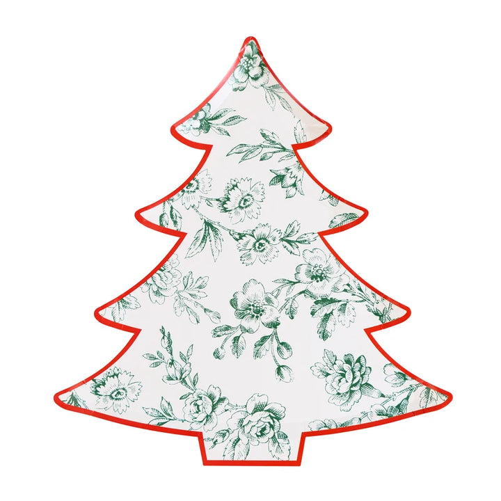 Meri Meri Toile De Jouy Tree Paper Plates