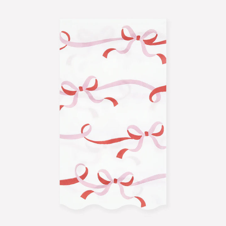 Meri Meri Ribbon Bow Guest Towels