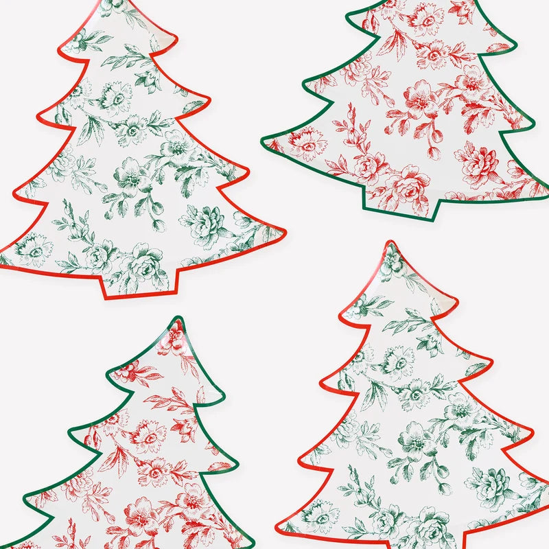 Meri Meri Toile De Jouy Tree Paper Plates
