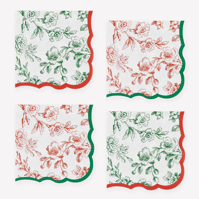 Meri Meri Toile De Jouy Paper Napkins