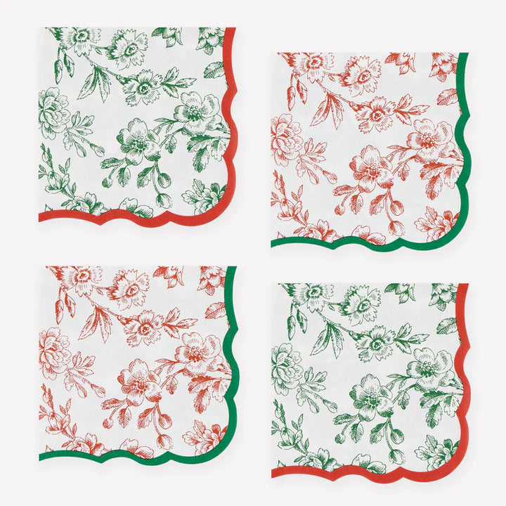Meri Meri Toile De Jouy Paper Napkins