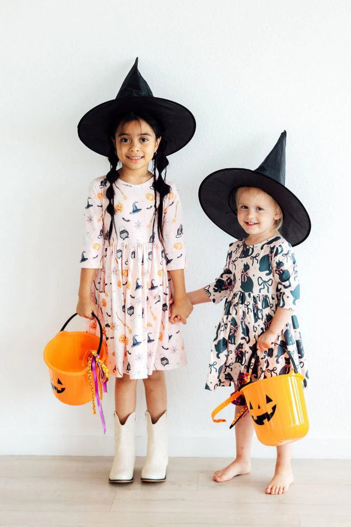 Mila & Rose Girl's Hey Boo Dress