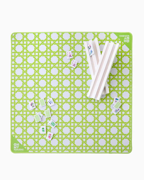 Oh My Mahjong Mini Travel Cane Mat
