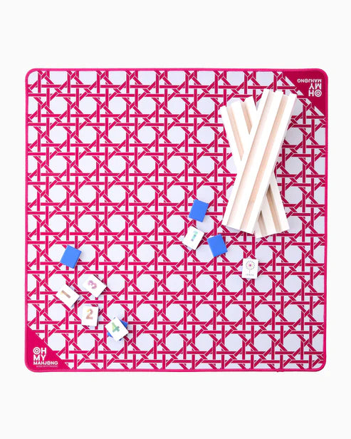 Oh My Mahjong Mini Travel Cane Mat
