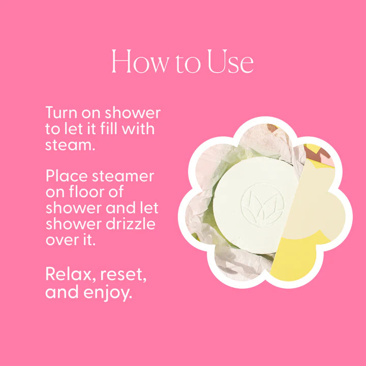 Musee Champagne & Rose Shower Steamer