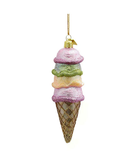 Noble Gems™ Ice Cream Cone Ornament