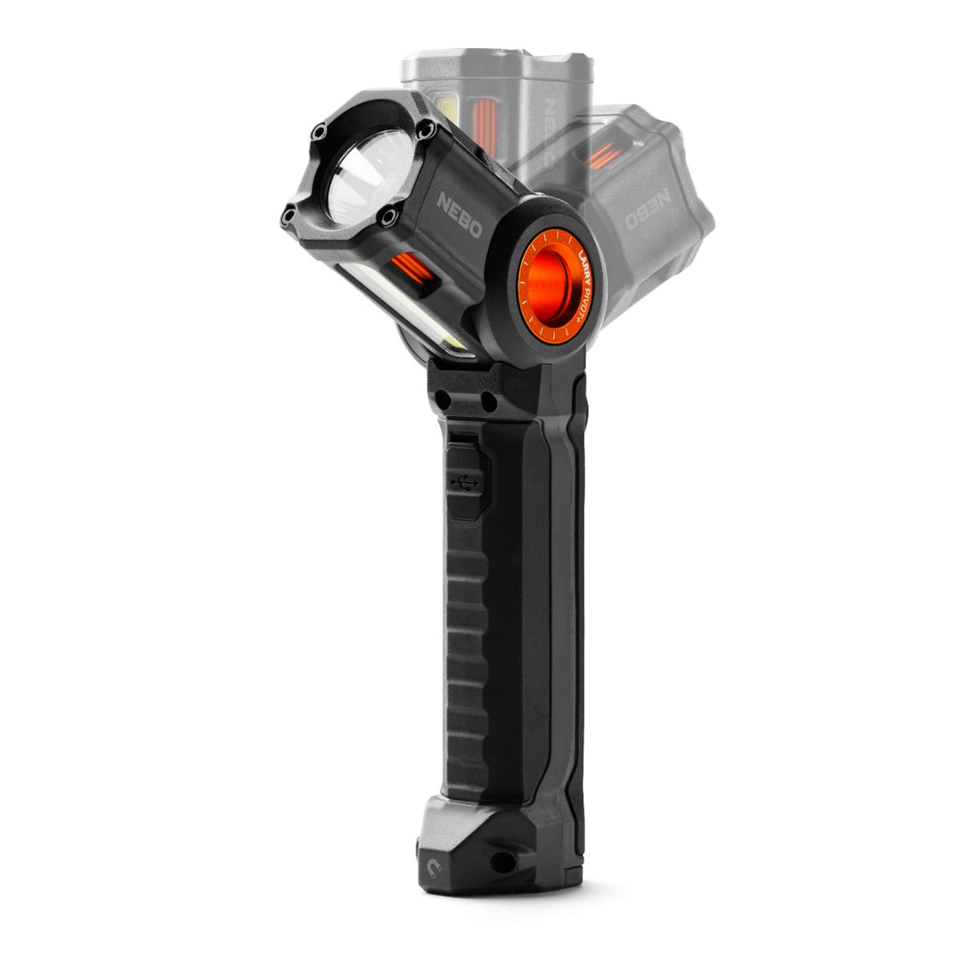 Nebo Larry Pivot 2-in-1 Adjustable Task Light