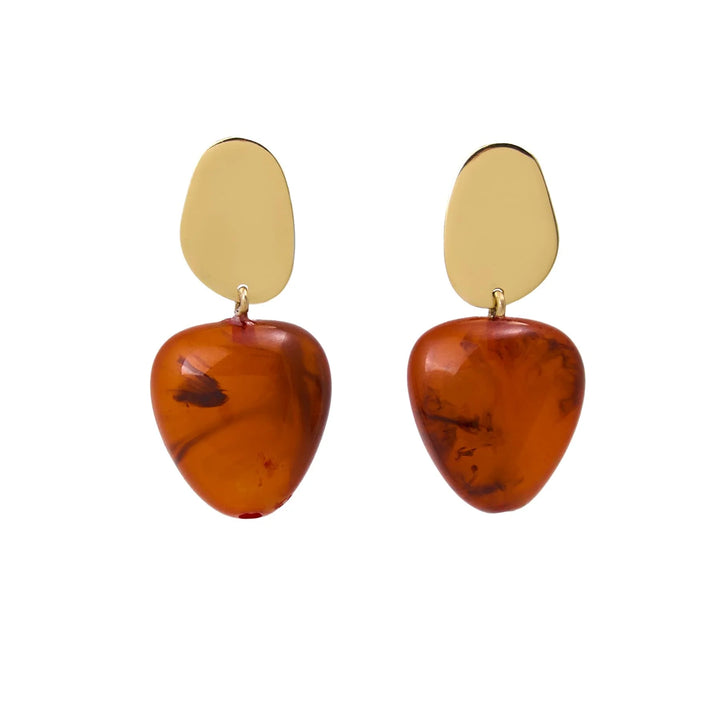 Nina Resin Drop Earrings