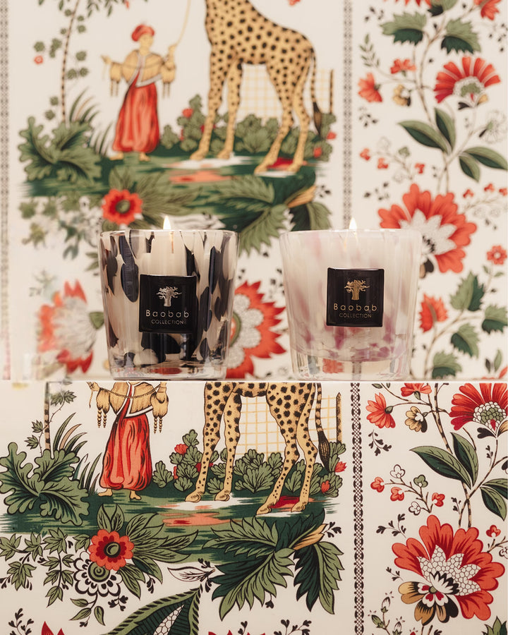 Baobab Collection Black & White Pearls Candle Duo