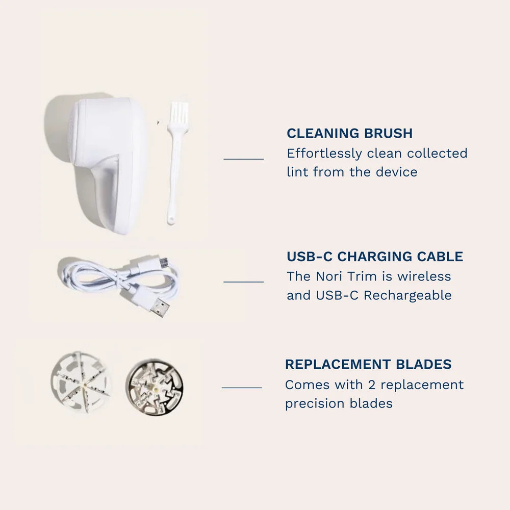 The Nori Trim Fabric Shaver