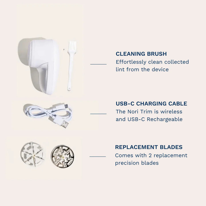 The Nori Trim Fabric Shaver