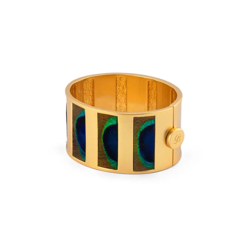 Brackish Natalie Striped Hinge Cuff