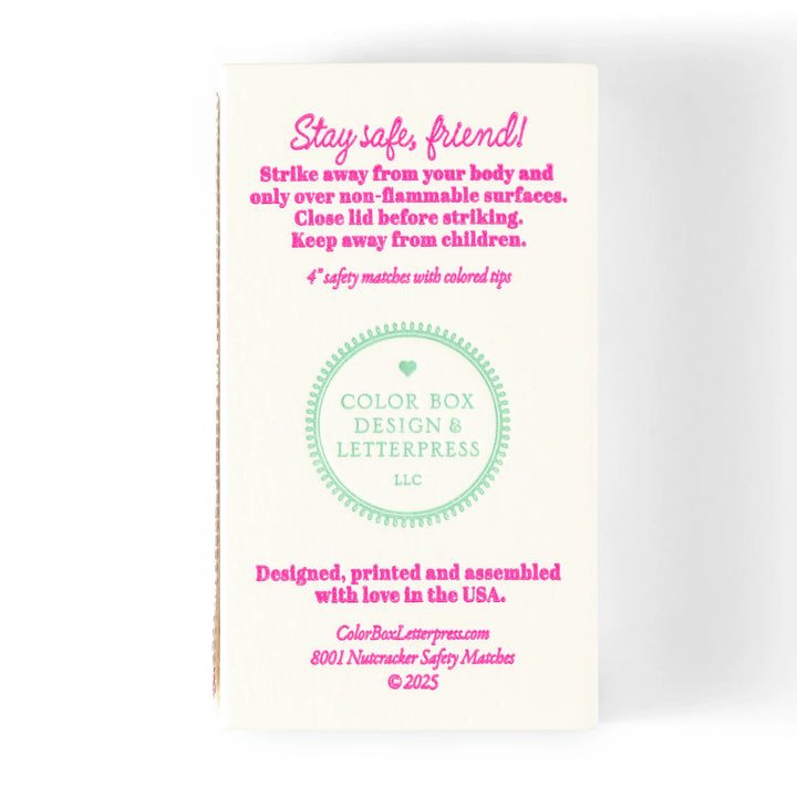 Color Box Design Nutcracker Matches