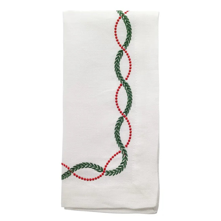 Bodrum Olympia Napkin Red & Green