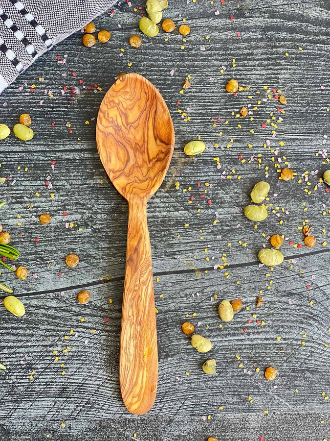 Olive Wood Appetizer Spoon