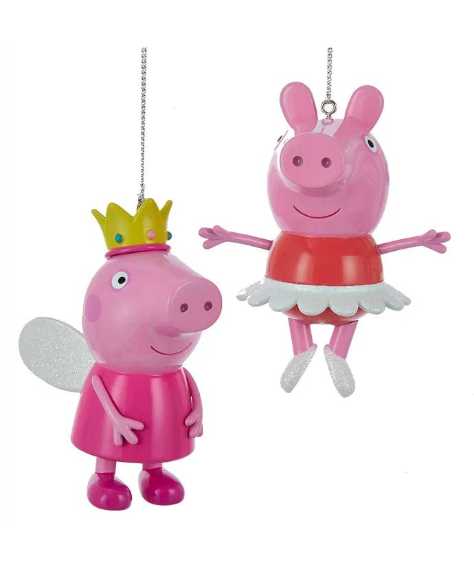 Kurt Adler Peppa Pig™ Ballerina Princess Ornament